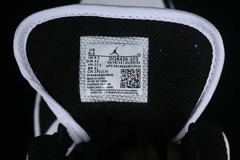 All categories Air Jordan Jordan series basketball shoes Air Jordan 1 Mid Air Jordan 1 Mid AJ1 Joe 1 white black green Chinese culture and leisure sneakers DQ8426-103